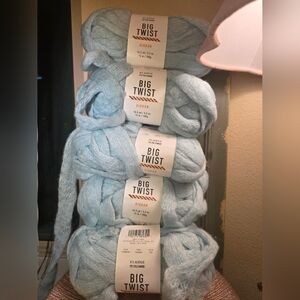 Big Twist Ribbon Yarn -Celadon  (5)